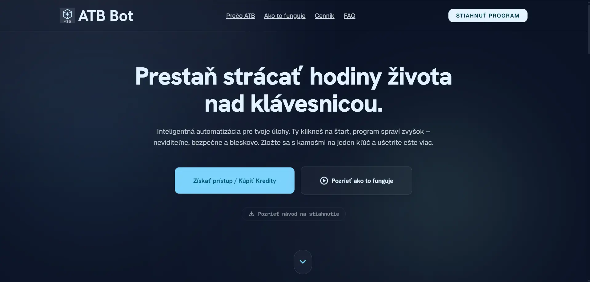 ATB Bot — screenshot