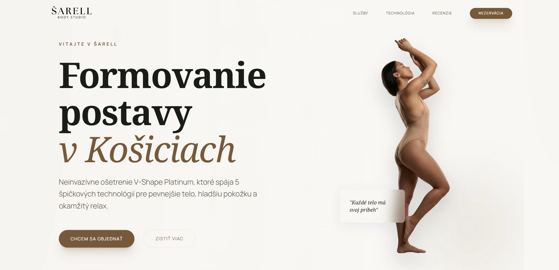 Šarell Body — screenshot
